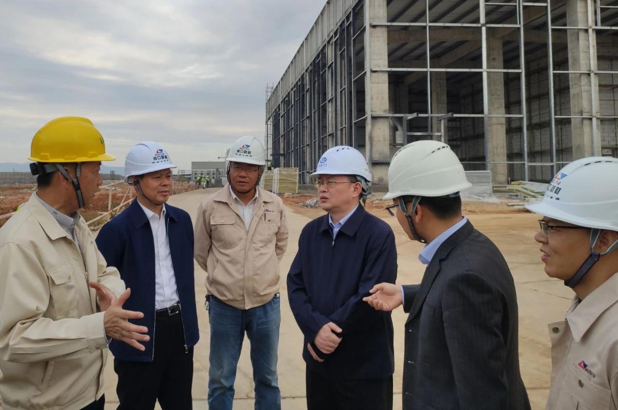 江西省吉安市委常委、副市長漆海云一行    來我司江西子公司實地巡察(圖1)